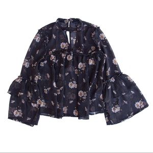 American Eagle Bell Sleeve Top